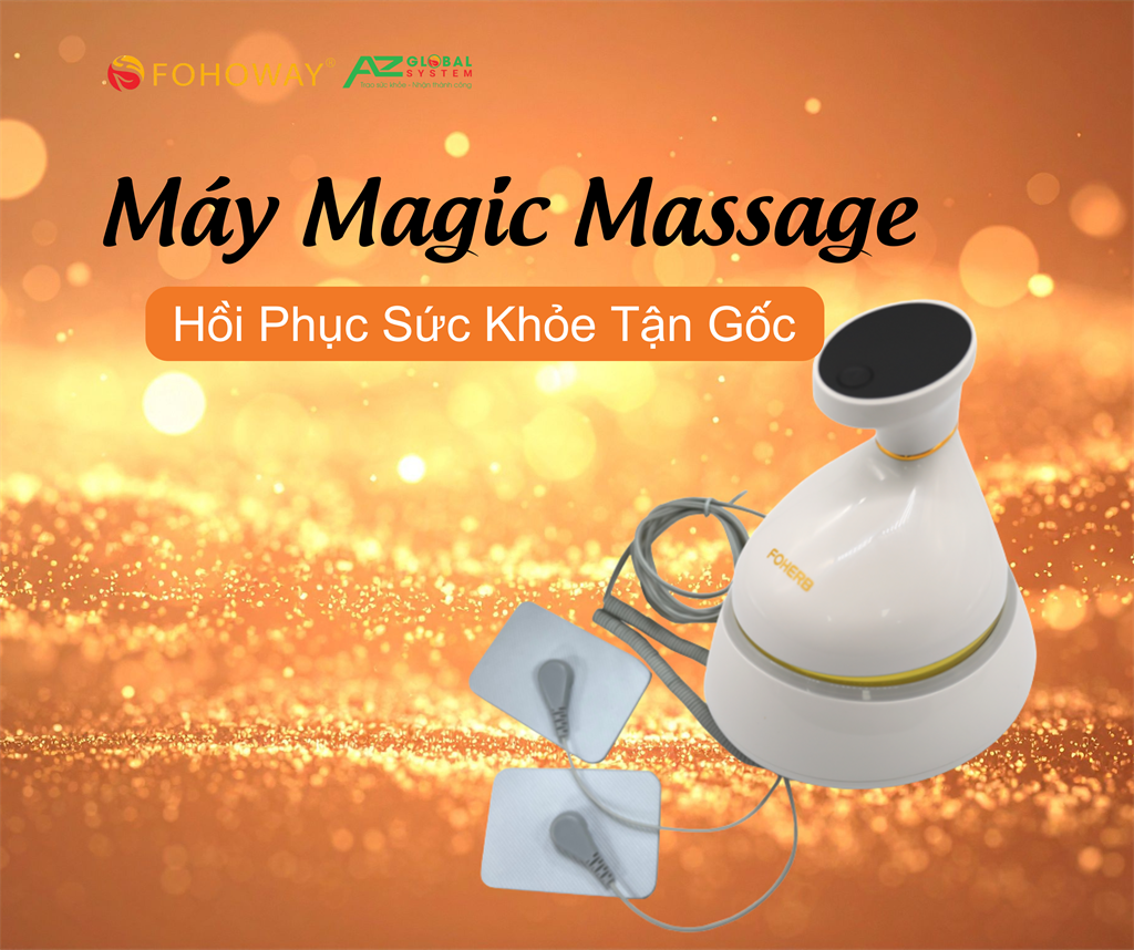 Hành trình phục hồi kỳ diệu cùng Máy Magic Massage