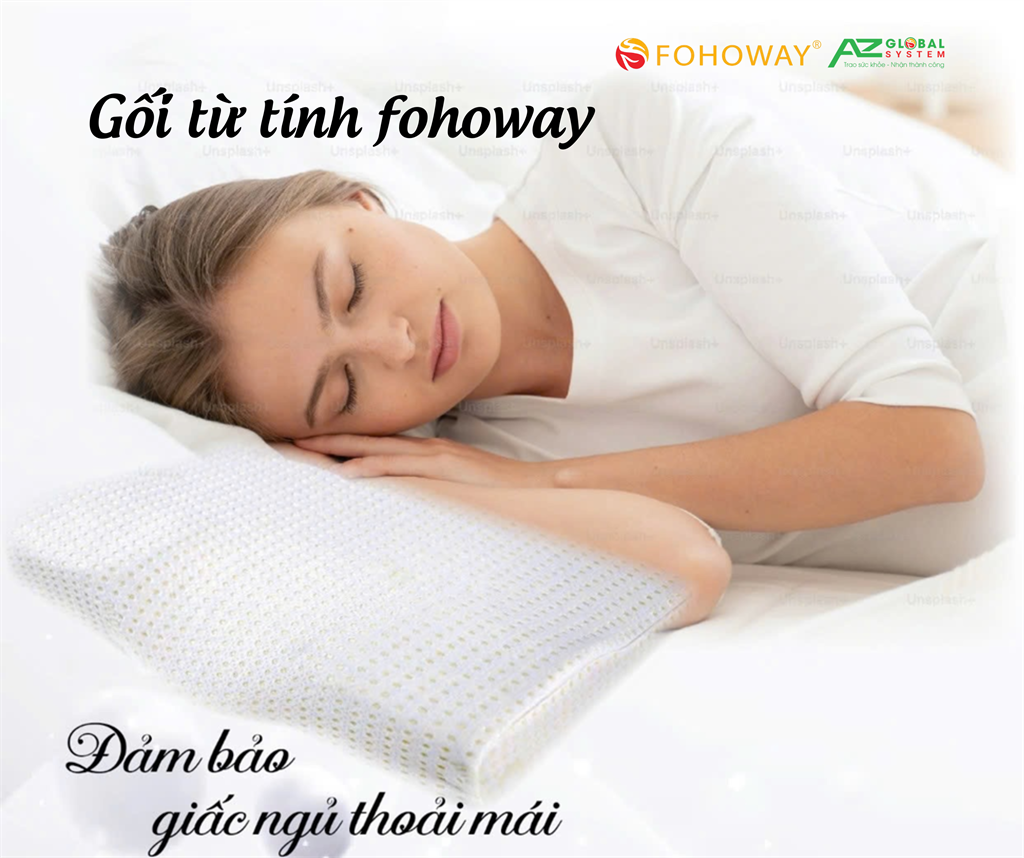 Gối FOHOWAY – Người bạn đồng hành cho giấc ngủ khỏe mạnh